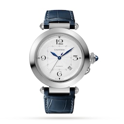 17311089 - Pasha De Cartier Watch, 41mm, Automatic Movement, Steel, 2 Interchangeable Leather Straps