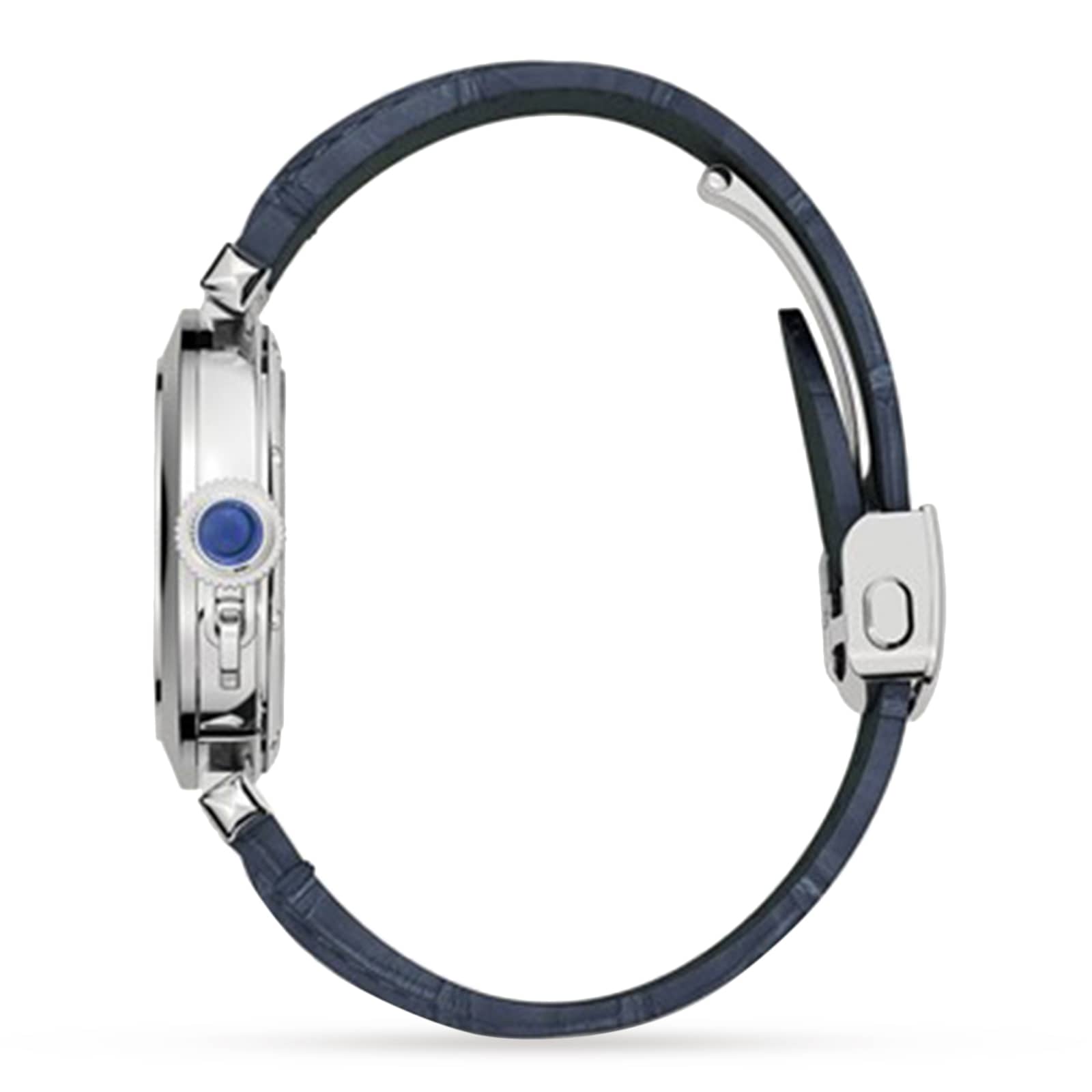 Cartier Pasha De Cartier Watch 35mm, Automatic Movement, Steel, 2 Interchangeable Leather Straps Cartier Pasha De Cartier Watch 35mm, Automatic Movement, Steel, 2 Interchangeable Leather Straps