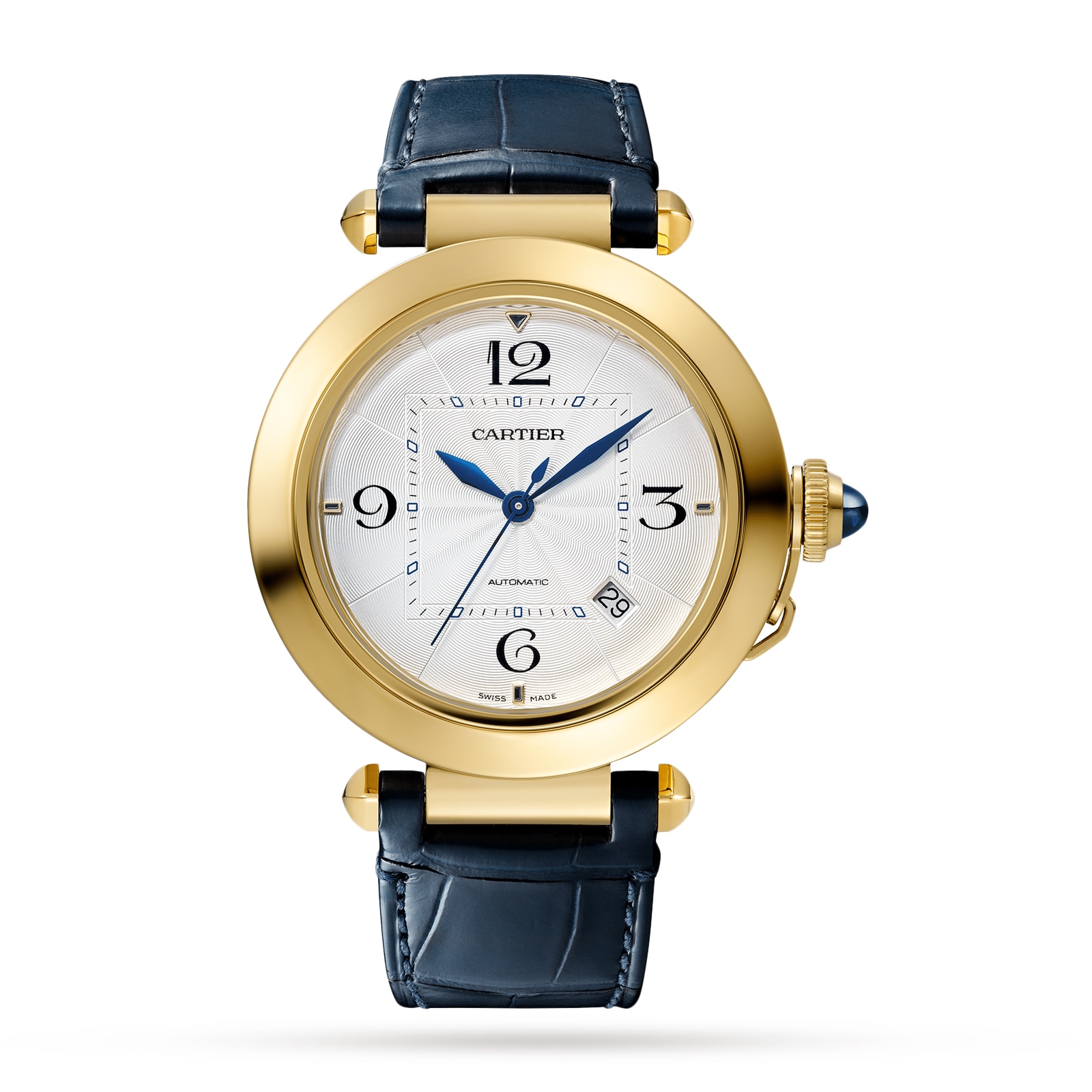 Cartier Pasha De Cartier Watch 41mm Automatic Movement Yellow