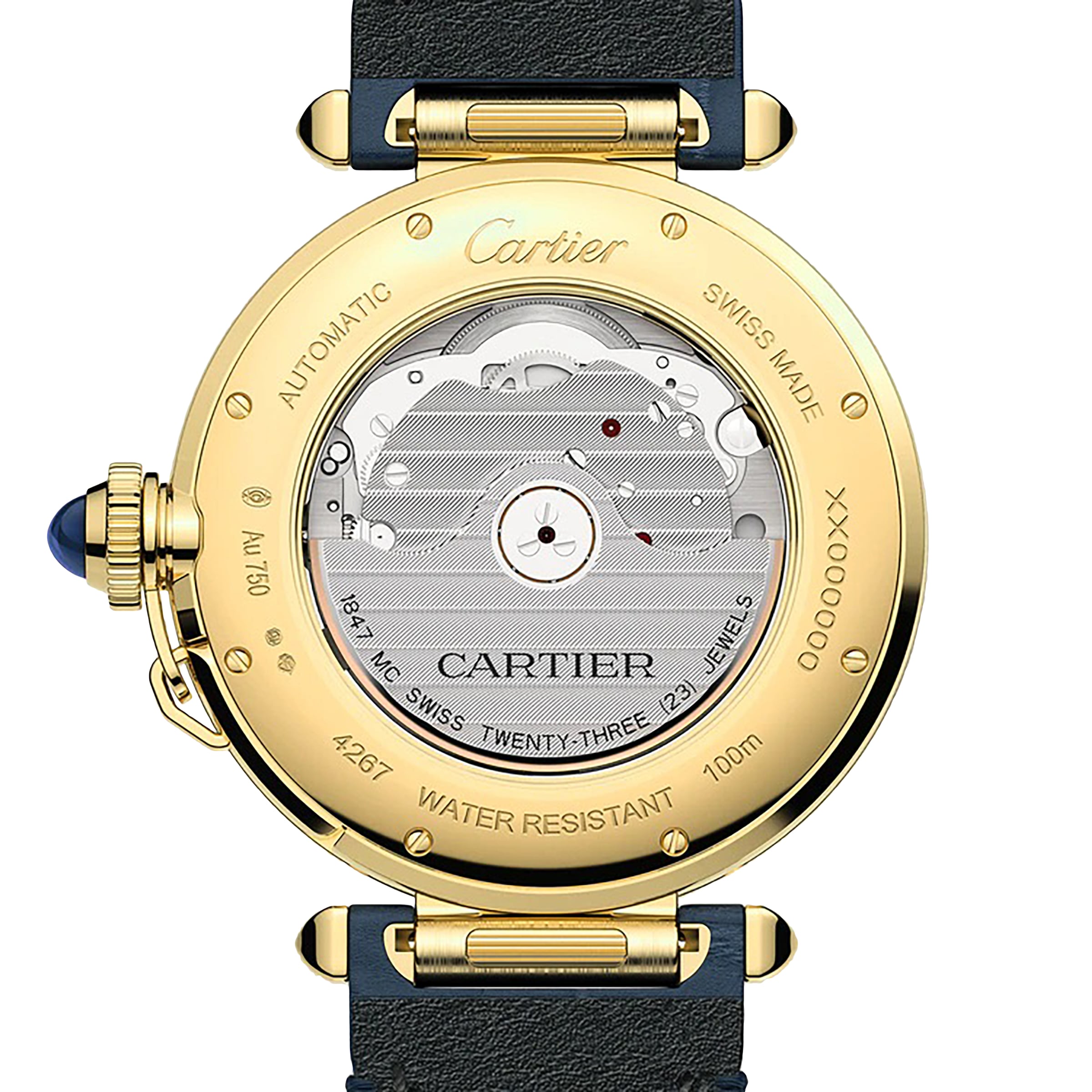 cartier pasha leather