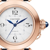 Cartier Pasha De Cartier Watch 35mm, Automatic Movement, Rose Gold, 2 Interchangeable Leather Straps