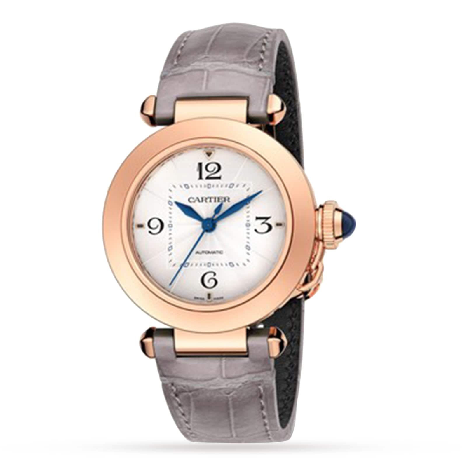 Cartier Pasha De Cartier Watch 35mm, Automatic Movement, Rose Gold, 2 Interchangeable Leather Straps Cartier Pasha De Cartier Watch 35mm, Automatic Movement, Rose Gold, 2 Interchangeable Leather Straps