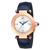 Cartier Pasha De Cartier Watch 35mm, Automatic Movement, Rose Gold, 2 Interchangeable Leather Straps