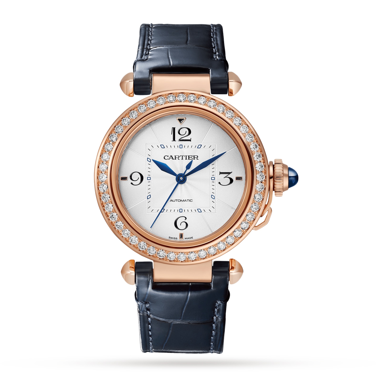 Cartier Pasha De Cartier Watch, 35 Mm, Mechanical Movement With Automatic Winding Cartier Pasha De Cartier Watch, 35 Mm, Mechanical Movement With Automatic Winding