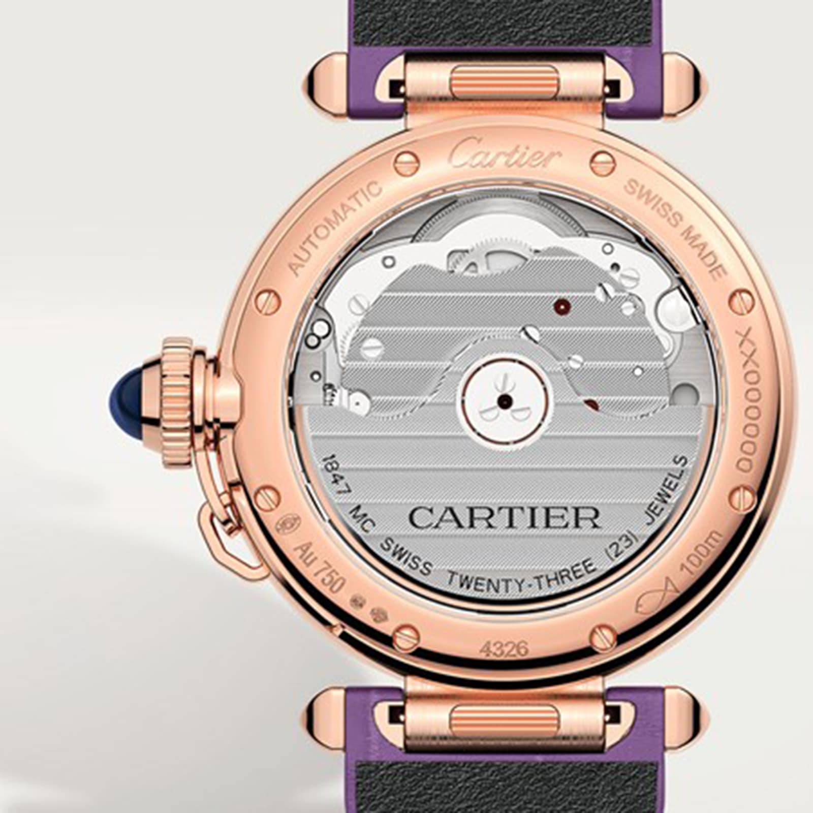Cartier Pasha De Cartier Watch, 35 Mm, Mechanical Movement With Automatic Winding Cartier Pasha De Cartier Watch, 35 Mm, Mechanical Movement With Automatic Winding