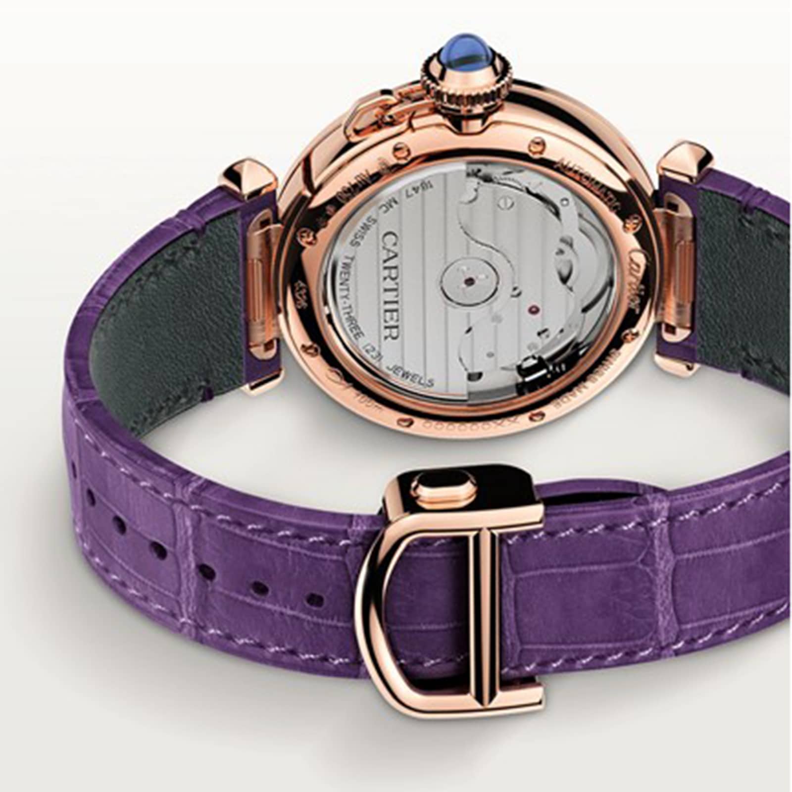 Cartier Pasha De Cartier Watch, 35 Mm, Mechanical Movement With Automatic Winding Cartier Pasha De Cartier Watch, 35 Mm, Mechanical Movement With Automatic Winding