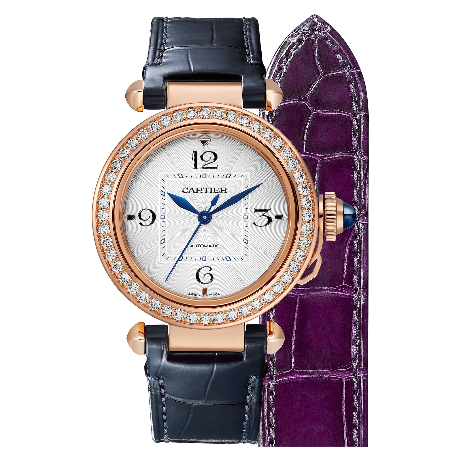 Cartier Pasha De Cartier Watch, 35 Mm, Mechanical Movement With Automatic Winding Cartier Pasha De Cartier Watch, 35 Mm, Mechanical Movement With Automatic Winding