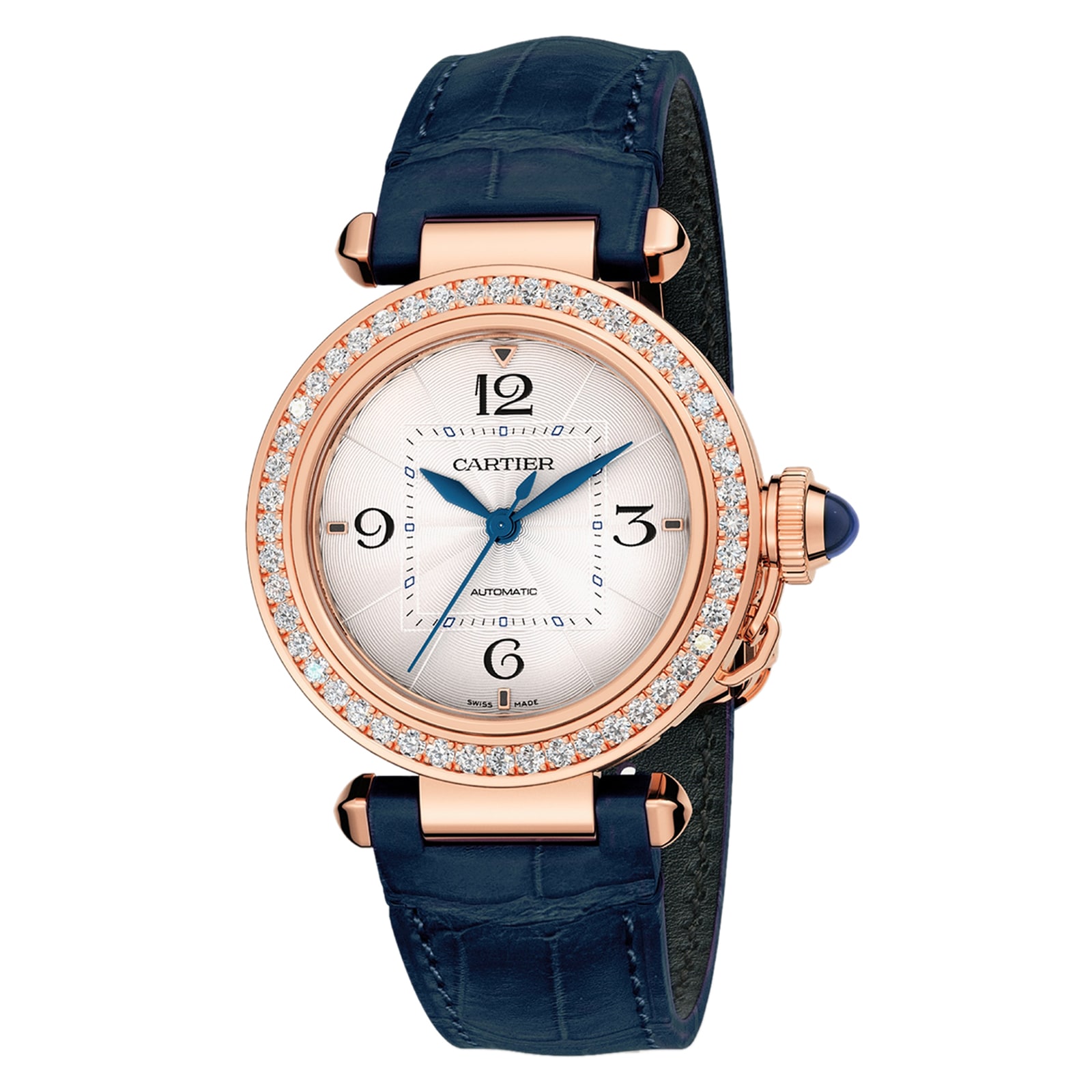 Cartier Pasha De Cartier Watch, 35 Mm, Mechanical Movement With Automatic Winding Cartier Pasha De Cartier Watch, 35 Mm, Mechanical Movement With Automatic Winding