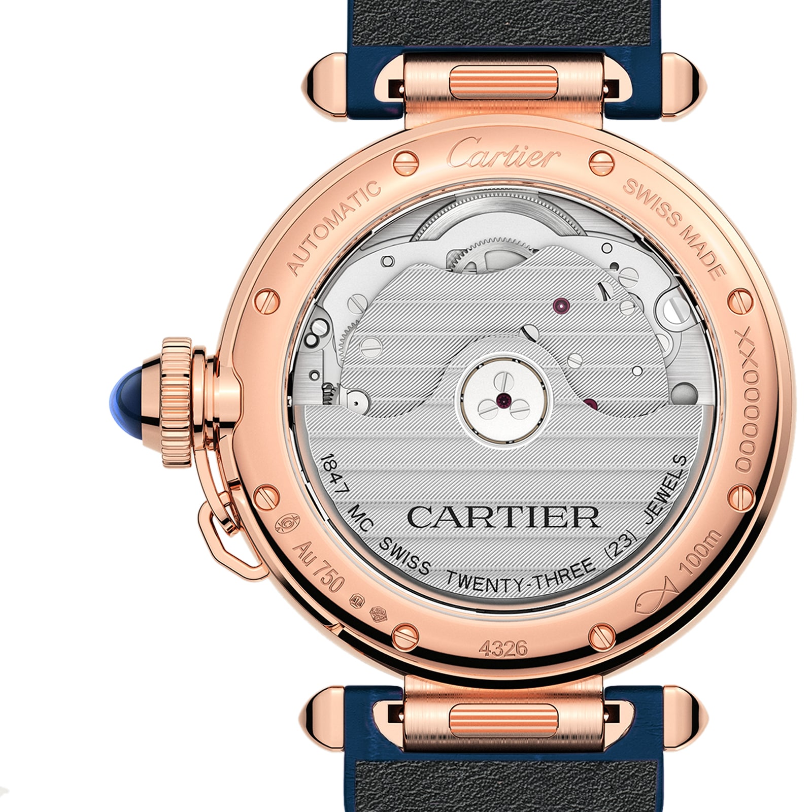 Cartier Pasha De Cartier Watch, 35 Mm, Mechanical Movement With Automatic Winding Cartier Pasha De Cartier Watch, 35 Mm, Mechanical Movement With Automatic Winding