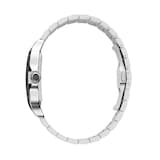 Cartier Santos De Cartier Watch Large Model, Automatic Movement, Steel, ADLC, Interchangeable Metal And Rubber Bracelets