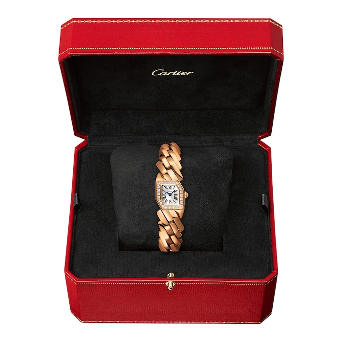Cartier Maillon De Watch Rose Gold, Diamonds