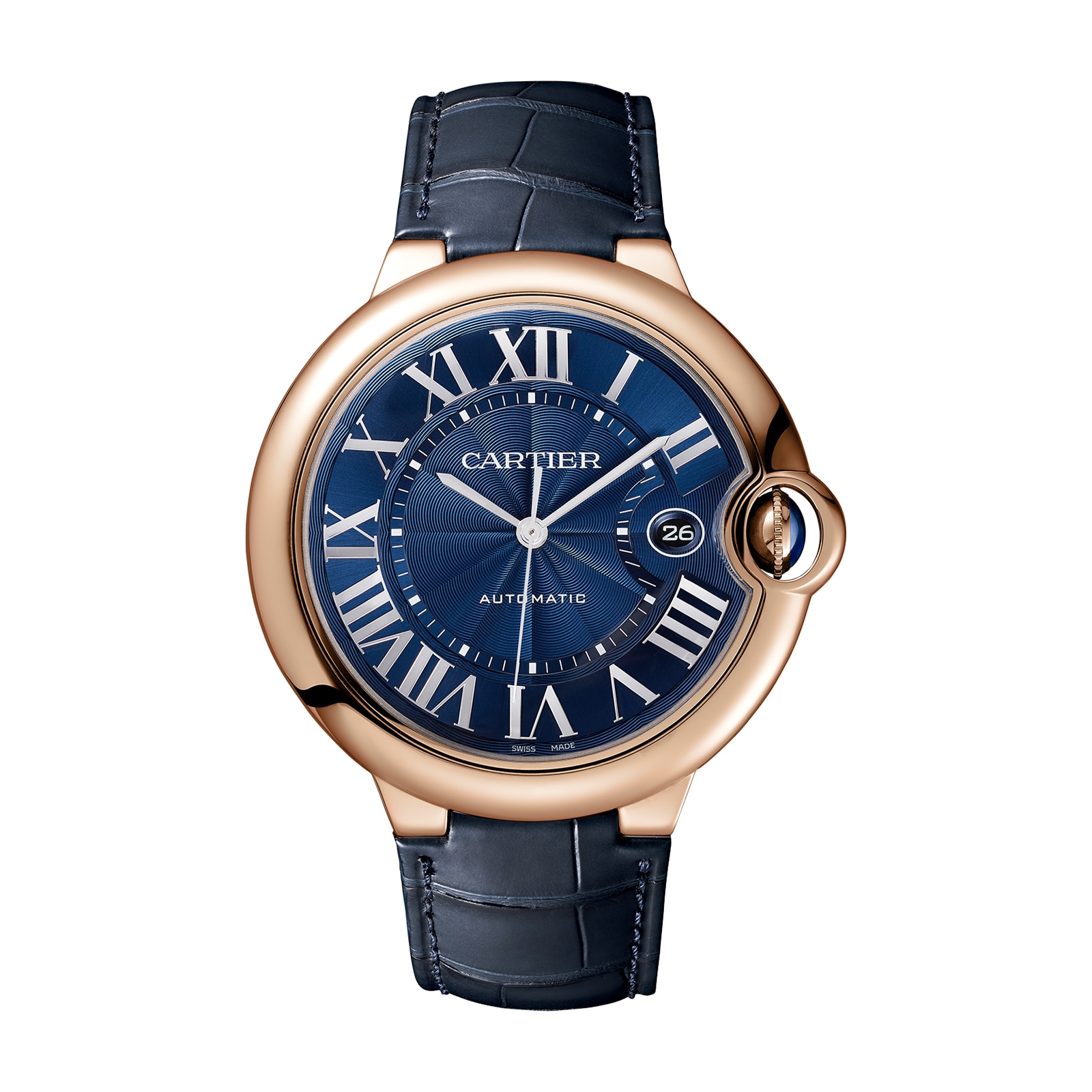 Cartier Ballon Bleu De Cartier Watch, 42 mm Mechanical Movement With Automatic Winding, Calibre 1847 MC Rose Gold