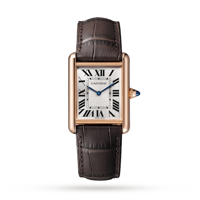 Cartier Tank Louis Cartier watch, large model, Manufacture mechanical movement with manual winding, calibre 8971 MC