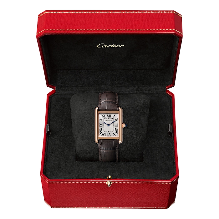 Cartier Tank Louis Cartier Watch, Large Model, Manufacture Mechanical Movement With Manual Winding