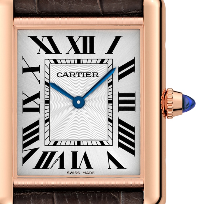 Cartier Tank Louis Cartier Watch, Large Model, Manufacture Mechanical Movement With Manual Winding