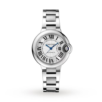 Cartier Ballon Bleu De Cartier Watch, 33mm, Mechanical Movement With Automatic Winding, Steel