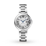 Cartier Ballon Bleu de Cartier watch, 33 mm, mechanical movement with automatic winding. Steel case,