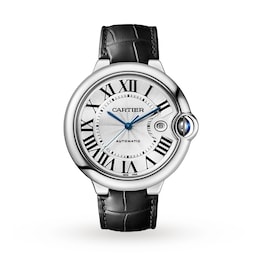 17311139 - Ballon Bleu De Cartier Watch, 42mm, Steel, Leather