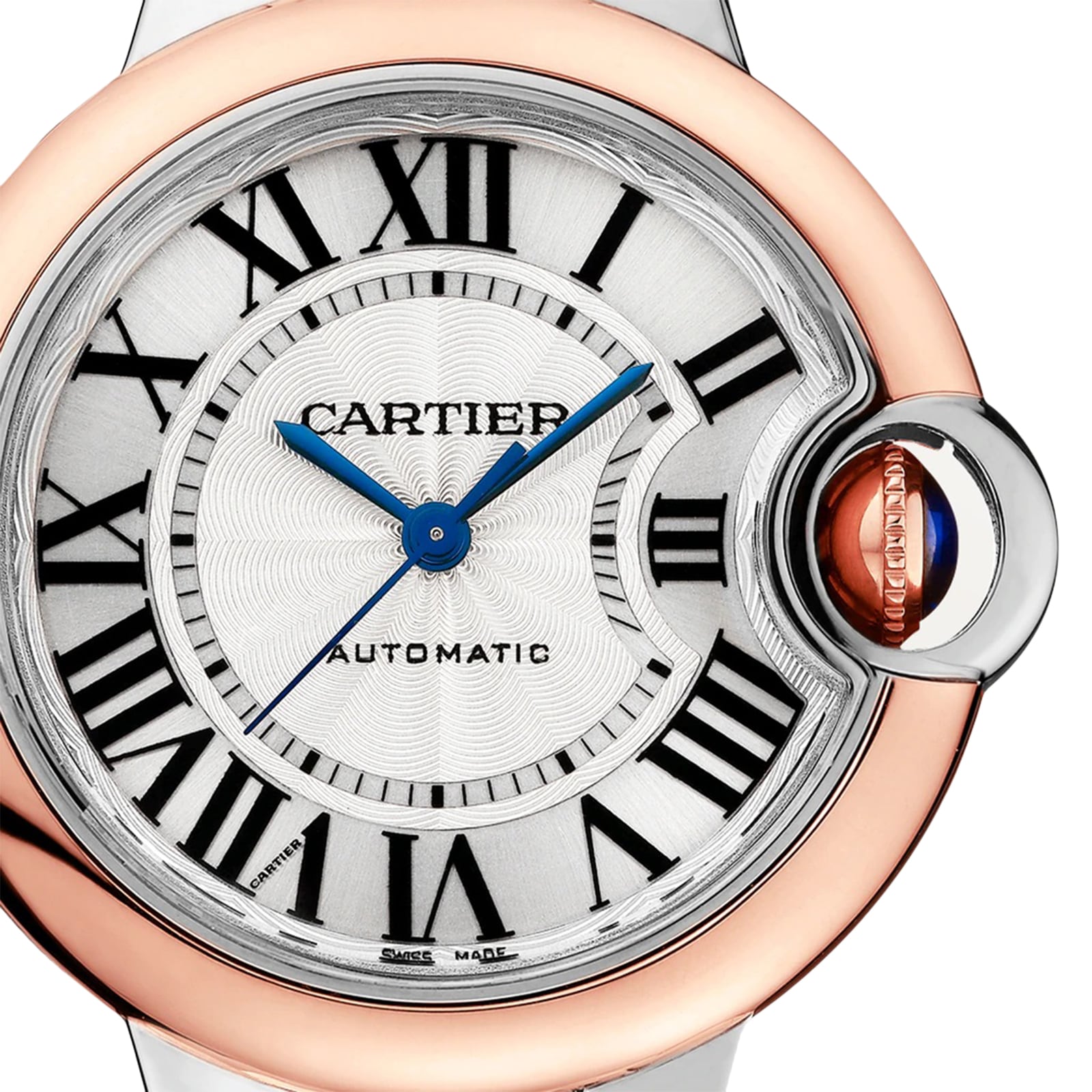 Cartier ballon bleu 33mm rose outlet gold