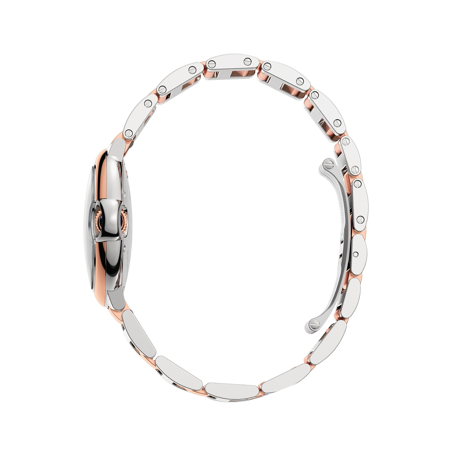 Cartier Ballon Bleu De Cartier Watch, 33mm, Mechanical Movement With Automatic Winding, Steel, Rose Gold