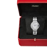 Cartier Ballon Bleu De Cartier Watch, 33mm, Mechanical Movement With Automatic Winding, Steel, Diamonds