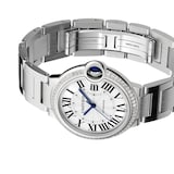 Cartier Ballon Bleu de Cartier watch, 36 mm, mechanical movement with automatic winding. Steel case,