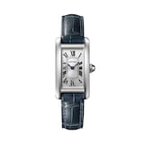 Cartier Tank Américaine Watch, Small Model, Quartz Movement, Steel Case