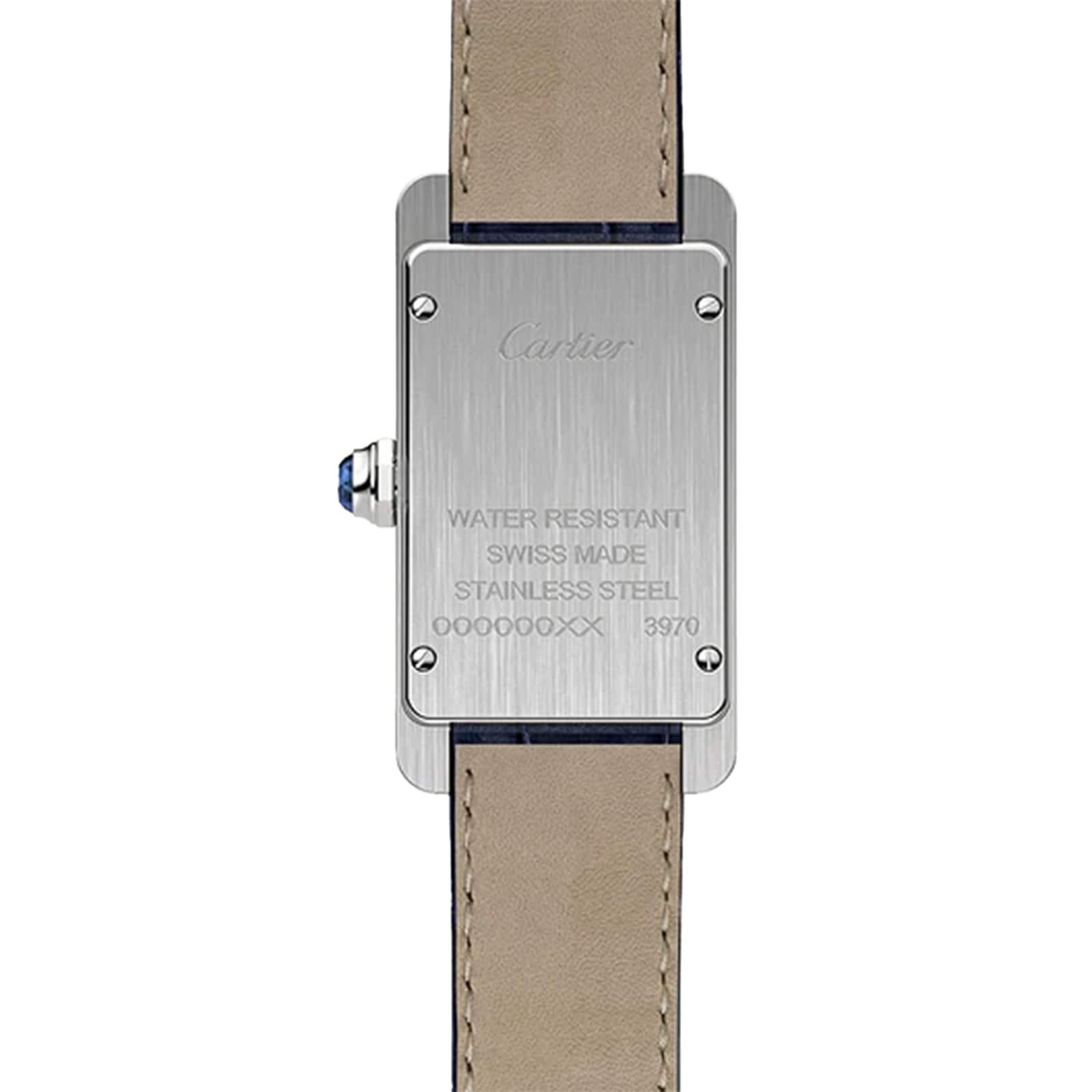 Cartier Tank Américaine Watch, Small Model, Quartz Movement, Steel Case