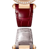 Cartier Pasha De Cartier Watch 30mm, High Autonomy Quartz Movement, Rose Gold, Interchangeable Leather Straps