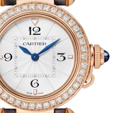 Cartier Pasha De Cartier Watch 30mm, High Autonomy Quartz Movement, Rose Gold, Interchangeable Leather Straps