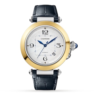 Cartier Pasha De Cartier 41mm, Automatic Movement, Yellow Gold And Steel, Interchangeable Metal And Leather Straps Cartier Pasha De Cartier 41mm, Automatic Movement, Yellow Gold And Steel, Interchangeable Metal And Leather Straps
