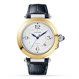 Cartier Pasha de Cartier 41 mm, automatic movement, 18K yellow gold and steel, interchangeable metal and leather straps