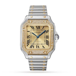 17311163 - Santos De Cartier Medium Model, Mechanical Movement With Automatic Winding