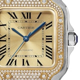 Cartier Santos De Cartier Medium Model, Mechanical Movement With Automatic Winding