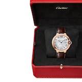 Cartier Ballon Bleu De Cartier Watch, 40mm, Automatic Movement, Rose Gold, Leather
