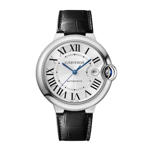 Cartier Ballon Bleu De Cartier Watch, 40mm, Automatic Movement, Steel, Leather
