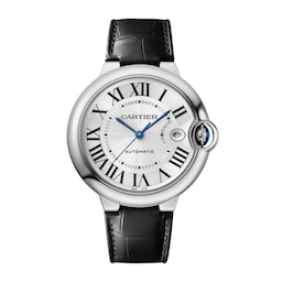 17311169 - Ballon Bleu De Cartier Watch, 40mm, Automatic Movement, Steel, Leather