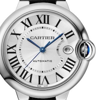 Cartier Ballon Bleu De Cartier Watch, 40mm, Automatic Movement, Steel, Leather Cartier Ballon Bleu De Cartier Watch, 40mm, Automatic Movement, Steel, Leather