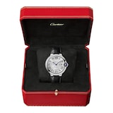 Cartier Ballon Bleu De Cartier Watch, 40mm, Automatic Movement, Steel, Leather
