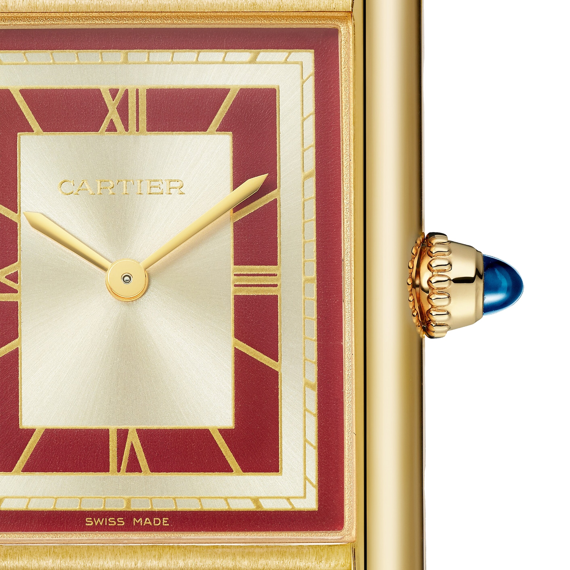 Cartier Tank Louis Cartier Watch, Large Model, Hand-Wound Mechanical Movement, Yellow Gold, Leather Cartier Tank Louis Cartier Watch, Large Model, Hand-Wound Mechanical Movement, Yellow Gold, Leather