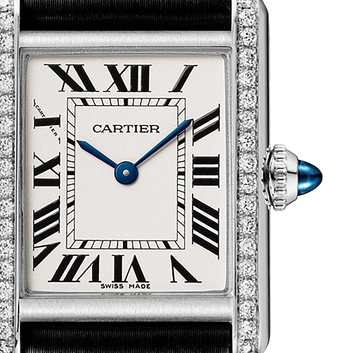 Cartier Tank Must watch, small model, quartz movement. Steel case