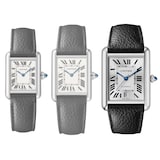 Cartier Tank Must, Extra-Large Model, Automatic Movement, Steel, Leather