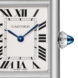 Cartier Tank Must, Small Model, Quartz Movement, Steel, Leather