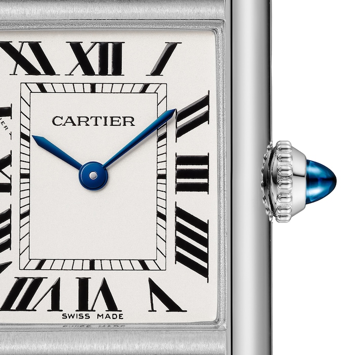 Cartier Tank Must, Small Model, Quartz Movement, Steel 29.5mm X 22mm