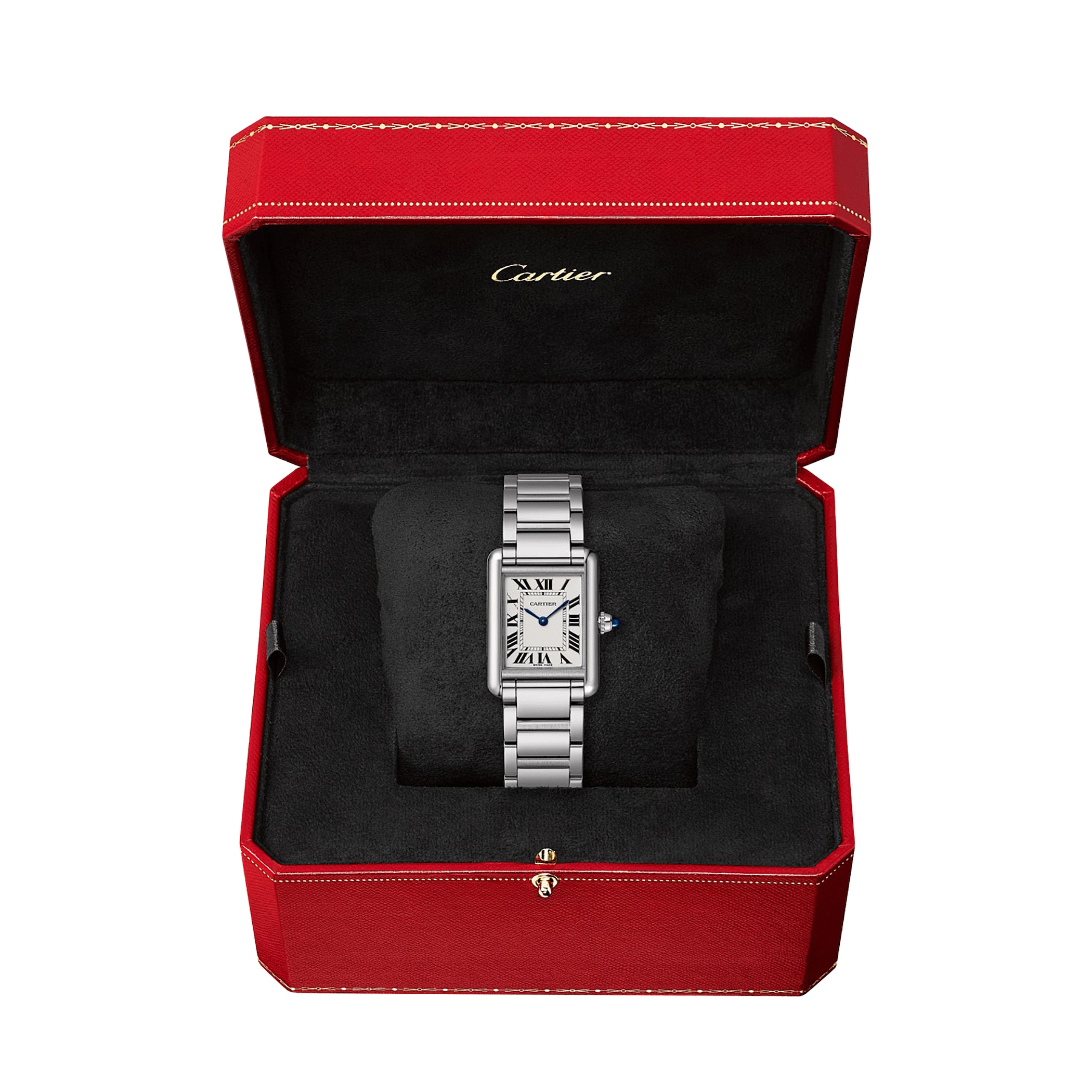 Cartier Tank Must, Small Model, Quartz Movement, Steel 29.5mm X 22mm