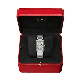 Cartier Tank Must, Large Model, Quartz Movement, Steel 33.7mm X 25.5mm