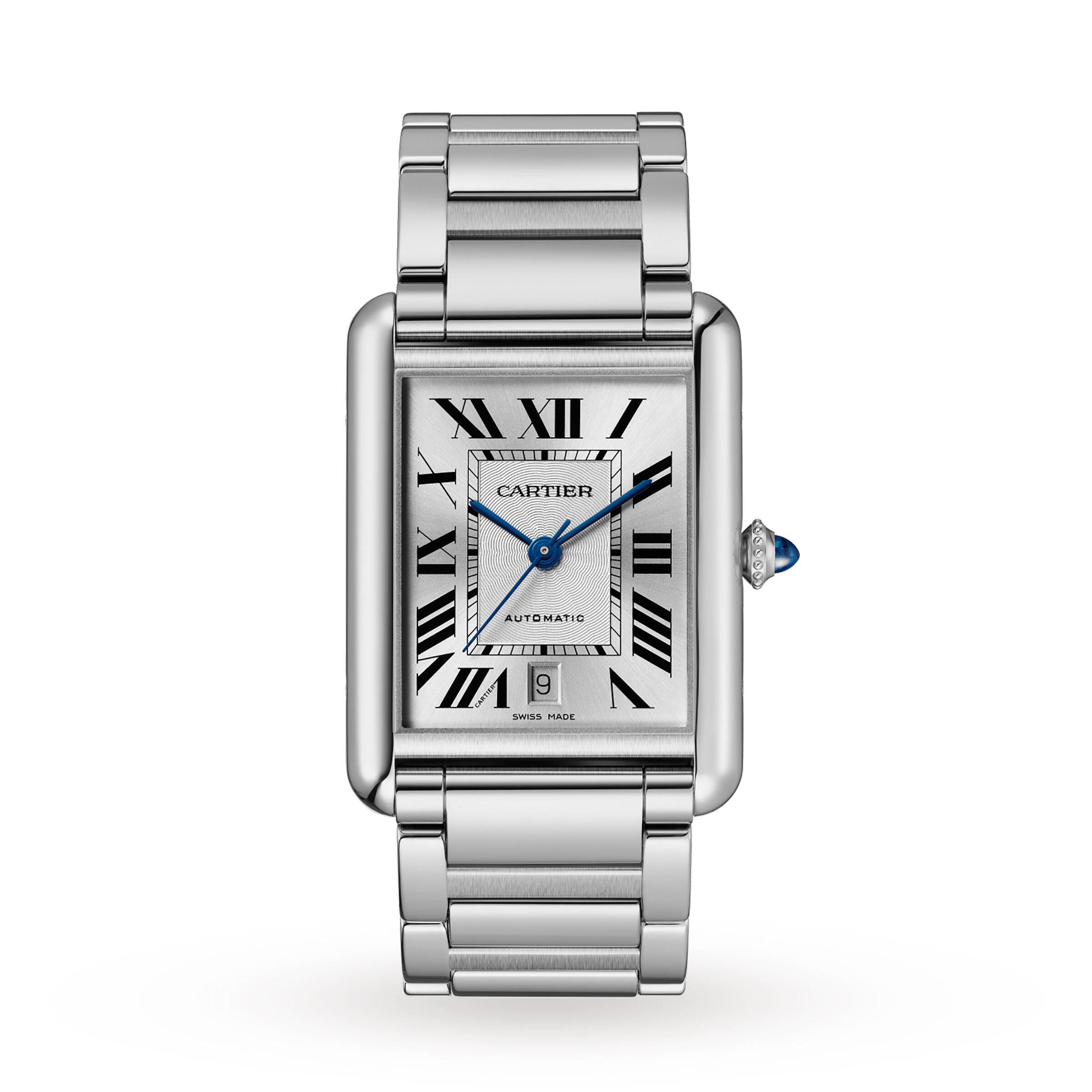 Cartier Tank Must, Extra-Large Model, Automatic Movement, Steel 41mm X 31mm WSTA0053