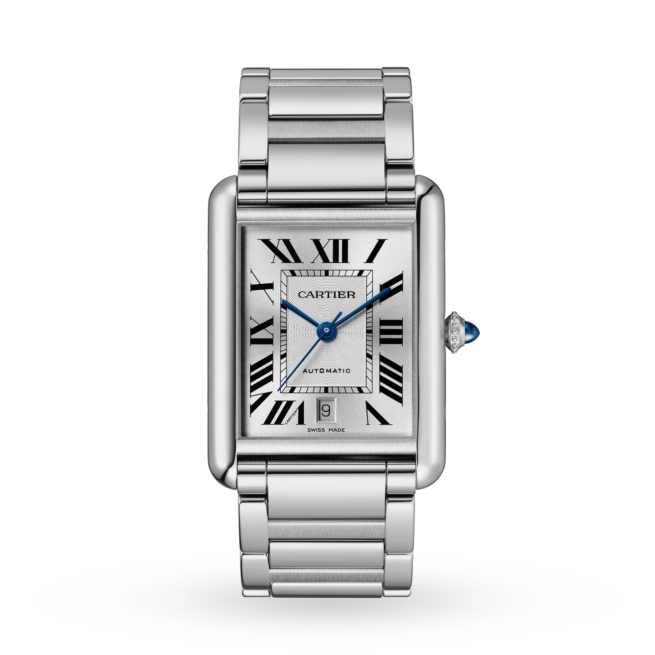 Cartier Tank Must, Extra-Large Model, Automatic Movement, Steel 41mm X 31mm Cartier Tank Must, Extra-Large Model, Automatic Movement, Steel 41mm X 31mm