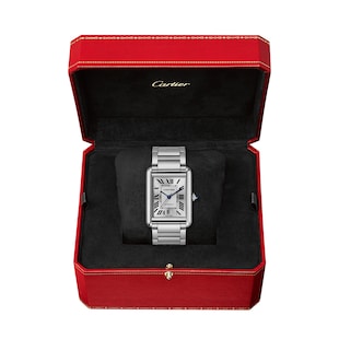 Cartier Tank Must, Extra-Large Model, Automatic Movement, Steel 41mm X 31mm