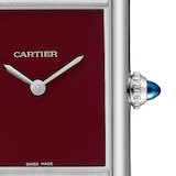Cartier Tank Must De Cartier, Large Model, Quartz Movement, Steel, Leather